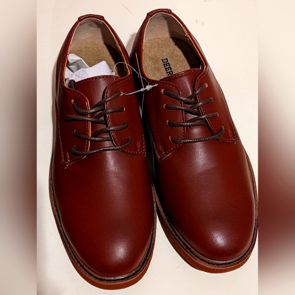 Boys Deer Stag Denny dress shoes